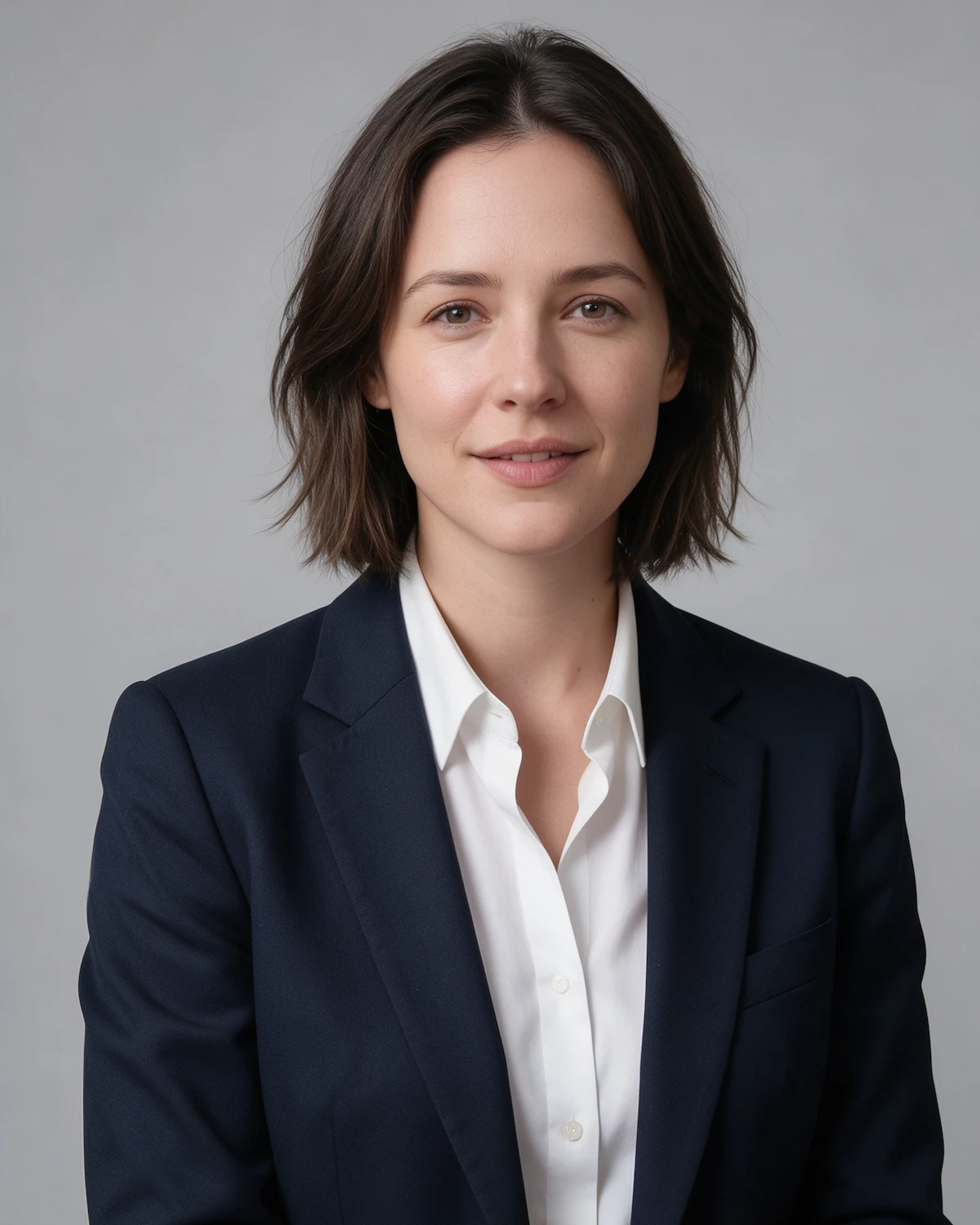 Classic professional headshot generated from the same source photo